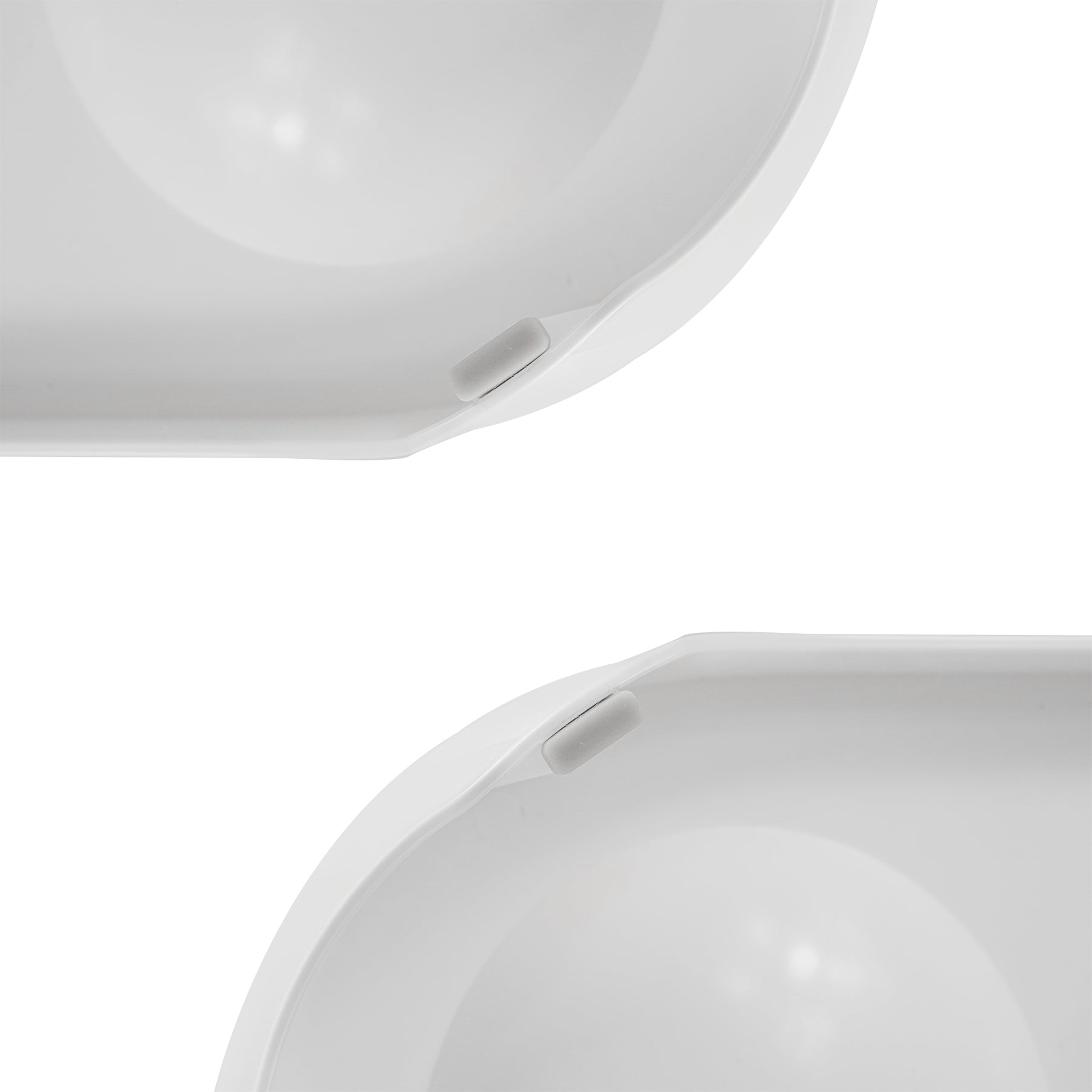 PAW IN HAND Pet Bowls Set Stainless Steel Double Dog Bowl
