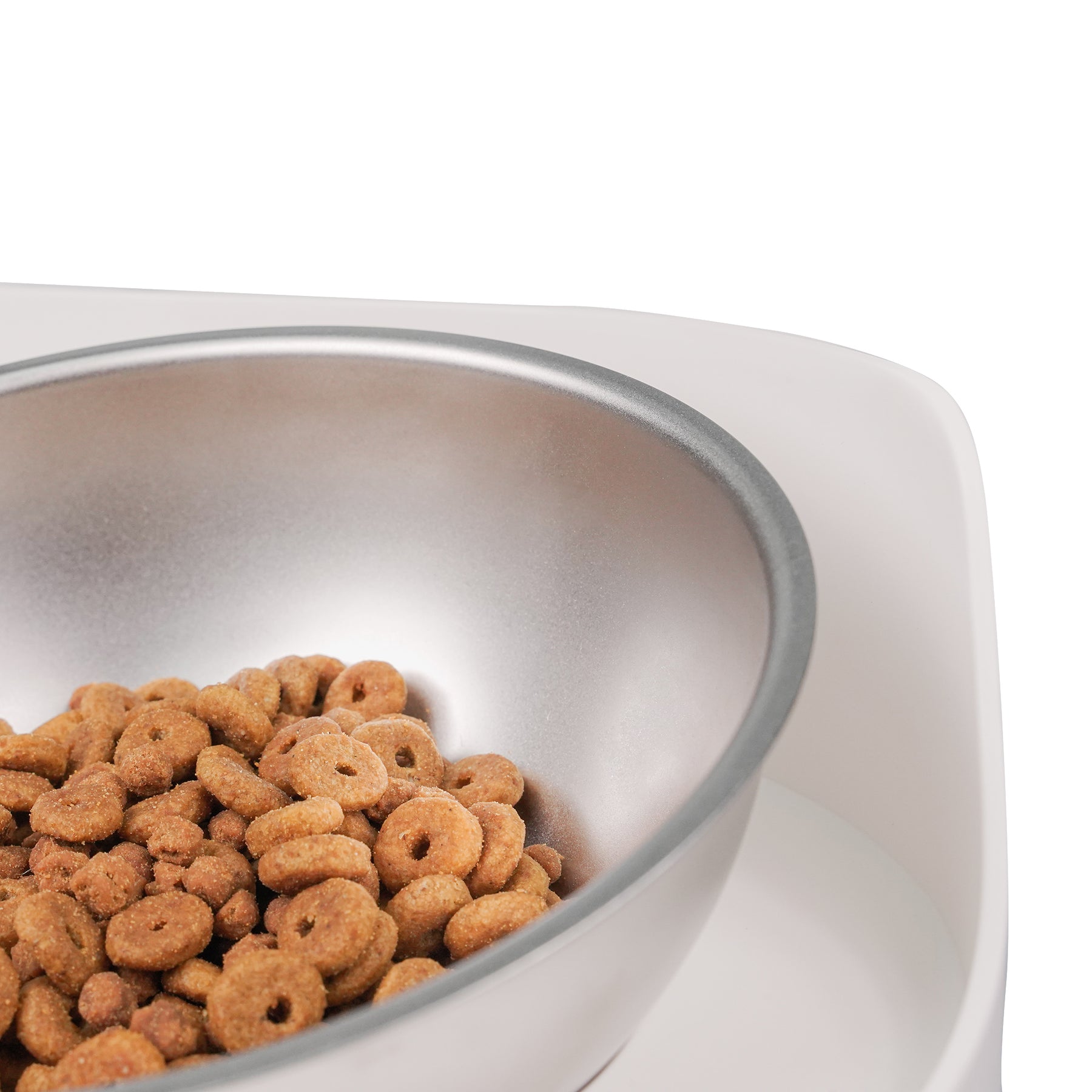 PAW IN HAND Pet Bowls Set Stainless Steel Double Dog Bowl