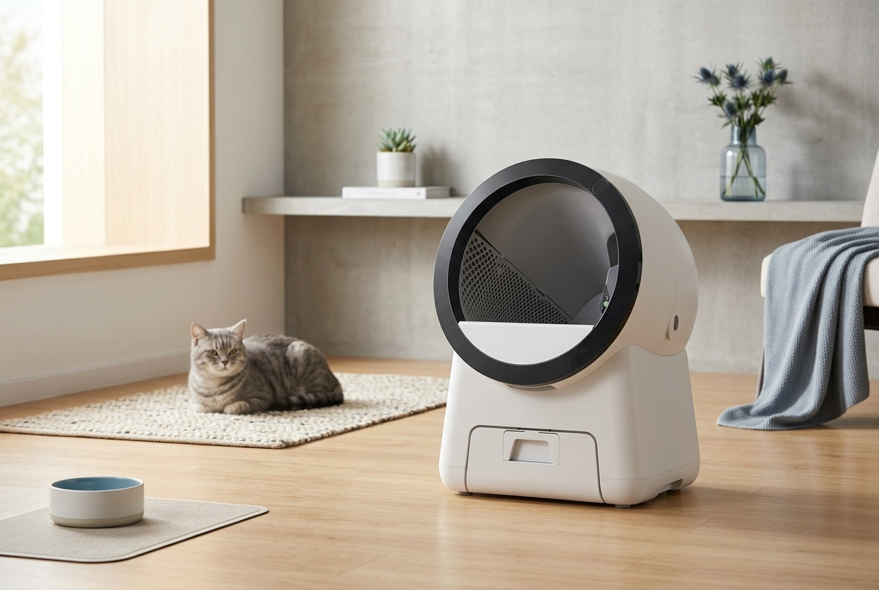 Raking vs Rotating Self-Cleaning Litter Boxes – CATLINK