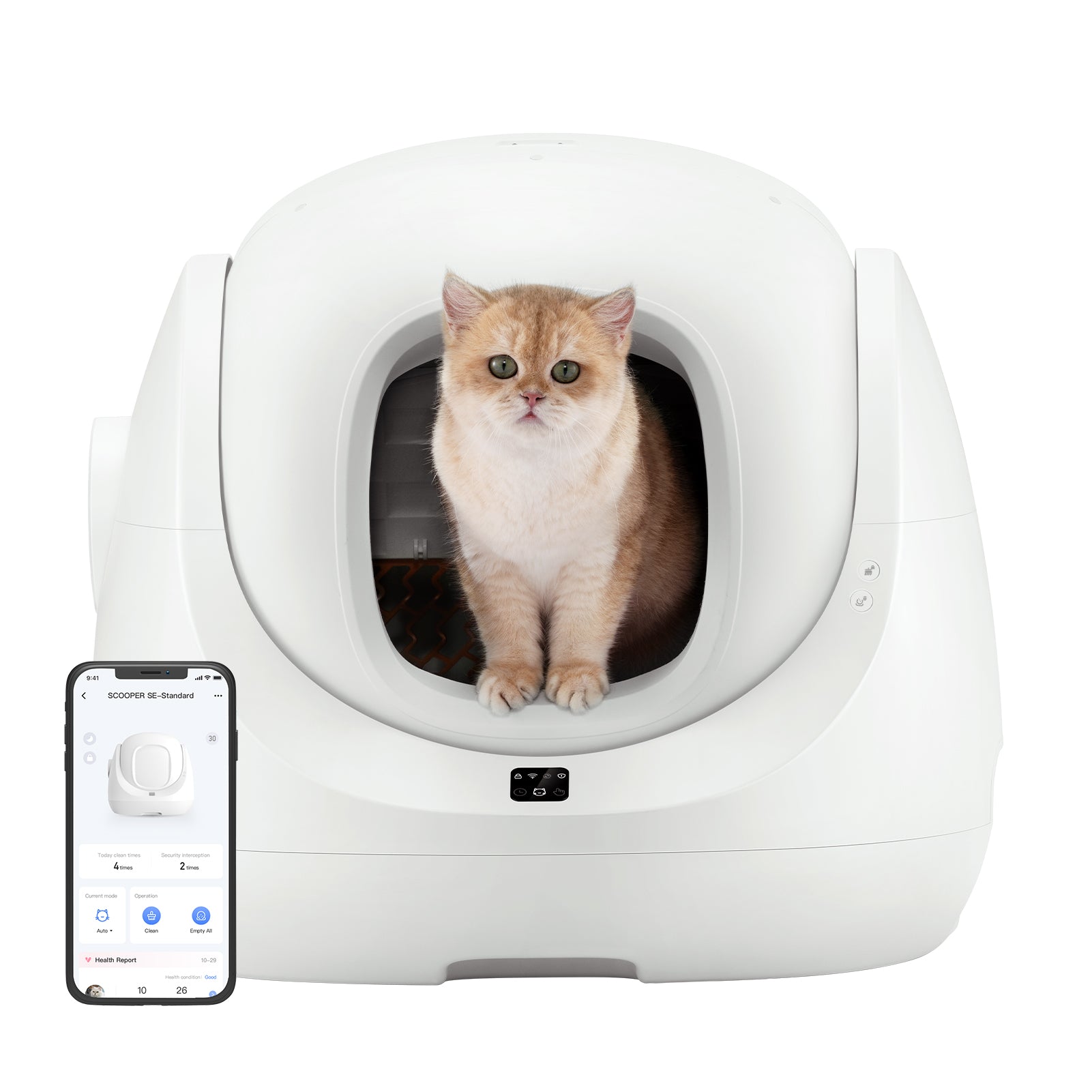 CATLINK Smart, Self Cleaning Cat Litter Box Scooper SE