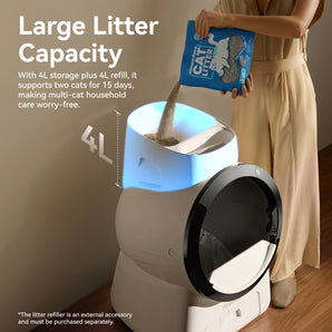 CATLINK AI Camera Self-Cleaning Litter Box – Scoop Robot Pro
