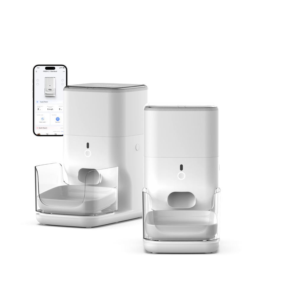 CATLINK Automatic Feeder RFID Fresh 2 - Luxury Double Set