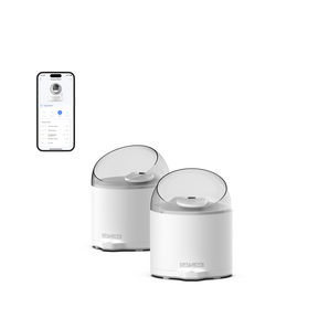 CATLINK Wireless Pump & Ultra-Filtration Water Fountain - PURE 2 Double Set