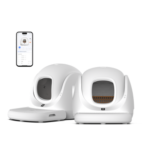 CATLINK Smart Litter Box - Scooper SE Ramp Double Set