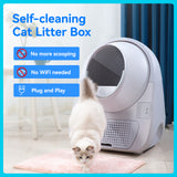 CATLINK Self Cleaning Litter Box Scooper Young Pro-X Stair Set - Litter Box and Stair