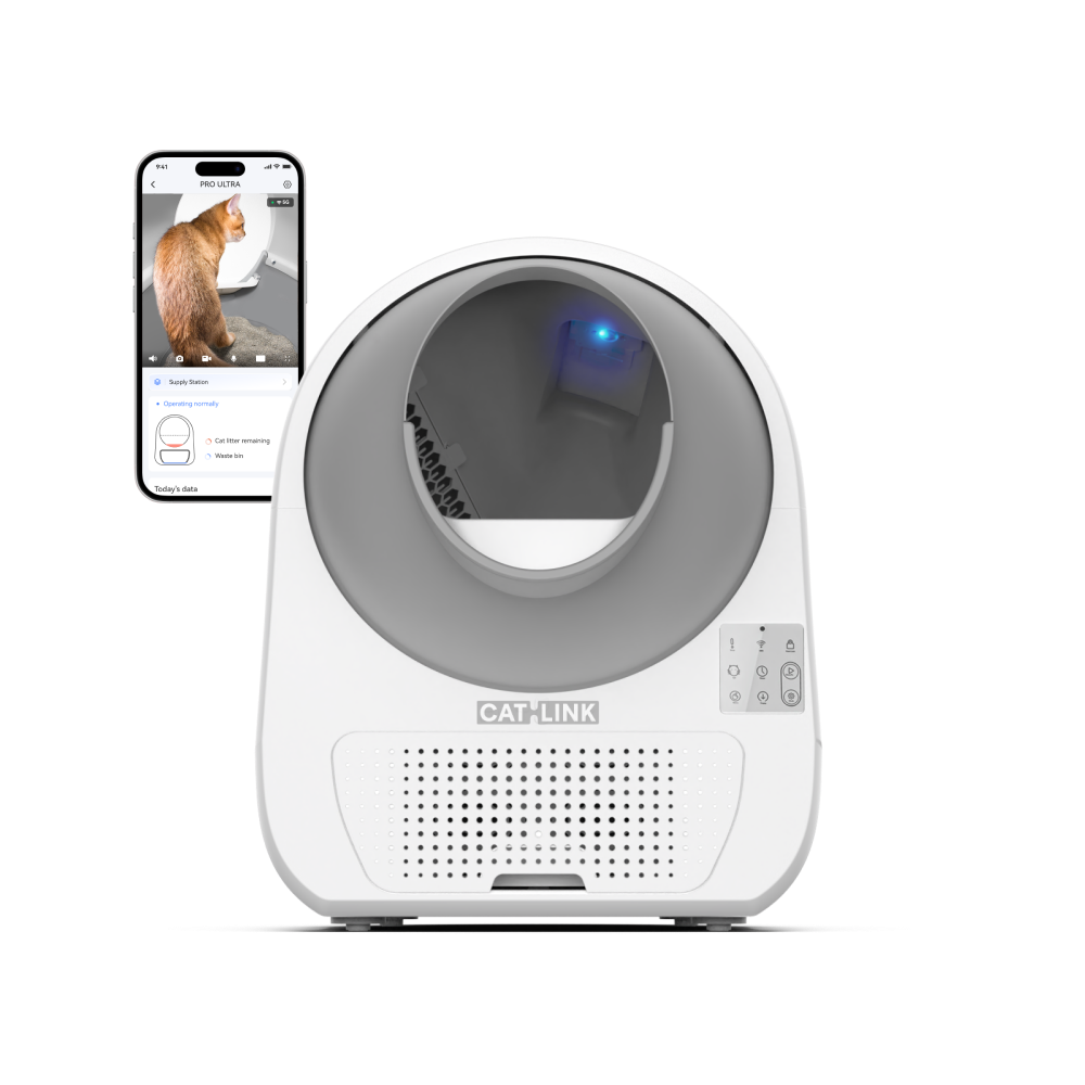 CATLINK AI 5GHz Camera Cat Litter Box - Scooper Pro Ultra