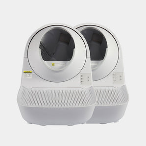 CATLINK Self Cleaning Litter Box - Scooper Young Pro-X Ramp Double Set