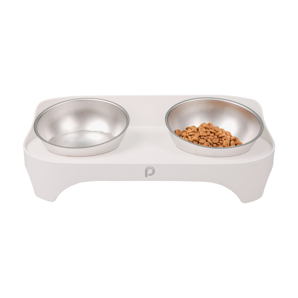PAW IN HAND Pet Bowls Set Stainless Steel Double Dog Bowl