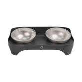 PAW IN HAND Pet Bowls Set Stainless Steel Double Dog Bowl